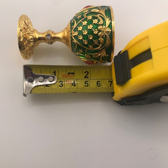 Vintage-Style Ornate Decorative Chalice Goblet/Shot Glass/Gift Idea/Home Decor - Picture 2 of 12